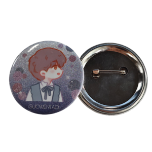 Proveedor de Insignias Metálicas Personalizadas a Bajo Precio, Botones Redondos de Estaño con Logotipo Personalizado para Regalos - Product Image 3