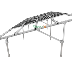 Systèmes solaires commerciaux en aluminium ou en acier Système de montage <span class=keywords><strong>solaire</strong></span> au sol Support de panneau <span class=keywords><strong>solaire</strong></span> pour l'agriculture <span class=keywords><strong>Plan</strong></span> d'énergie <span class=keywords><strong>solaire</strong></span> - Product Image 2