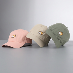 Casquette de baseball personnalisée à 6 panneaux en velours de coton, logo brodé, OEM, haute qualité, réglable, toutes saisons, sport de plein air - Product Image 3