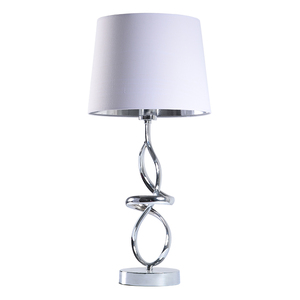 Lampe <span class=keywords><strong>de</strong></span> bureau classique en métal et argent, style hôtel européen, <span class=keywords><strong>de</strong></span> haute qualité, lampe <span class=keywords><strong>de</strong></span> chevet chaude, lampe <span class=keywords><strong>de</strong></span> bureau - Product Image 3