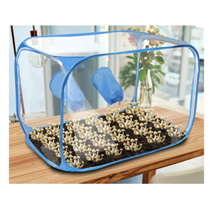 Kit de Cultivo de Hongos Plegable con Marco Metálico Moderno de 90x60x60 cm, Ecológico, con Bolsa de Plantación y Caja de Propagación para Uso Doméstico - Product Image 1