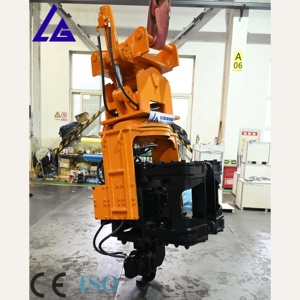 Pile driver hydraulique à pince latérale certifié CE ISO avec mâchoires traitées thermiquement, longue durée de vie, pièces de rechange gratuites - Product Image 3