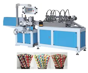पर्यावरण के अनुकूल biodegradable कागज तिनके बनाने उत्पादन मशीन