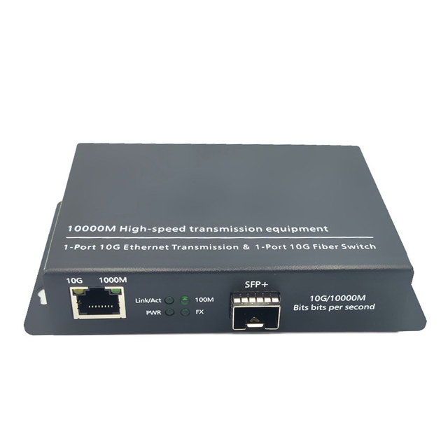 2 Port 10G Gigabit Switch 10G SFP Gigabit Ethernet Switch Module Switch Gigabit Ethernet Fiber Transceiver Long Distance