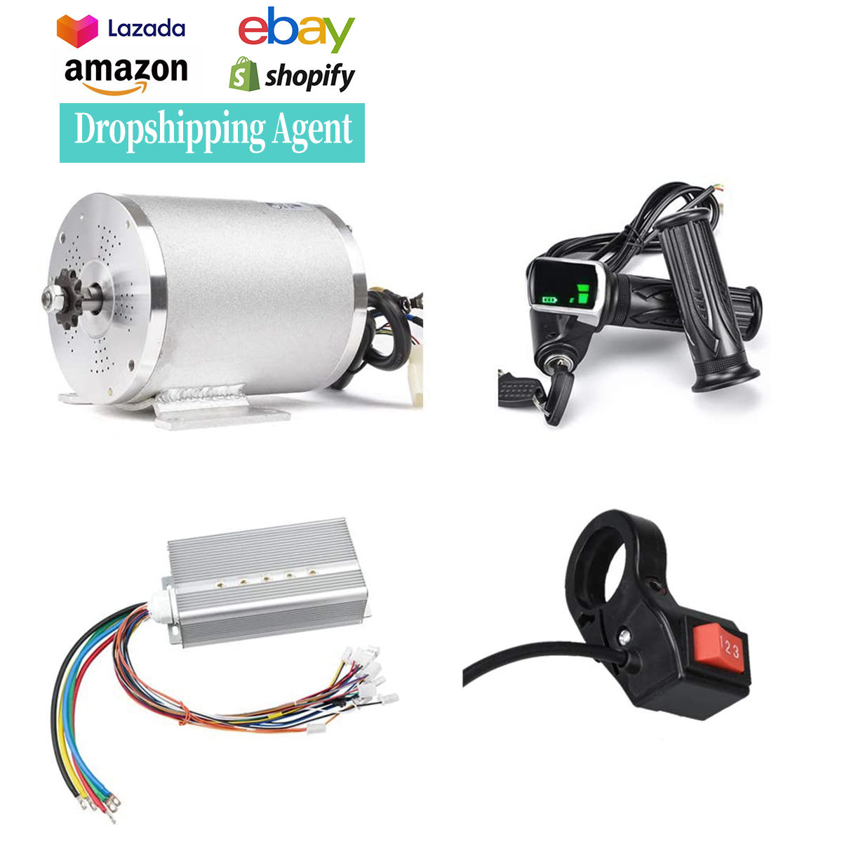 Electric Bicycle Bike Engine Kit Electric Bicycle Motor Conversion