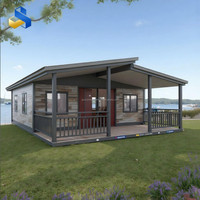 Casa Prefabricada de Lujo de 20/40 Pies y 2 Dormitorios, Casa Prefabricada Móvil para Residencia Diaria, Contenedor Expandible, Casa Portátil Tipo Granny Flat
