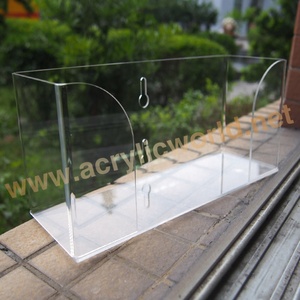 Support mural personnalisé en acrylique pour distributeur de gants, support de rangement transparent en acrylique pour gants, pour usage médical et commercial - Product Image 5