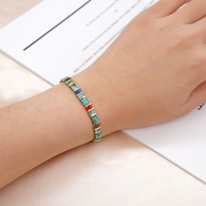Bracelets unisexes faits à la main de style bohème, bracelets élastiques, perles <span class=keywords><strong>Tila</strong></span> 2026, bijoux inspirés de la plage, perles pour femmes - Product Image 2
