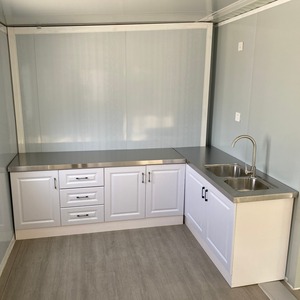 Casa Contenedor Expandible de 2 Dormitorios Lista para Usar, Casas Prefabricadas Modulares de Acero de 20 pies, Diseño Moderno para Apartamentos - Product Image 2