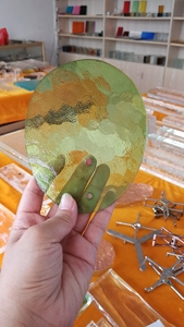 באיכות גבוהה מותאם אישית קריסטל נירוסטה קיר שוג 'י מחיצת חדר מסך חוצצים - Product Image 4