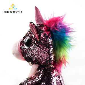 El nuevo listado Varios patrones Pequeño animal de peluche Hacer cosas Juguetes Diseños personalizados Mini juguete Juguete de lentejuelas de peluche personalizado - Product Image 5