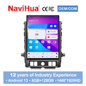 NaviHua Nouveau autoradio Android à écran vertical de 15,6 pouces pour Nissan Titan, unité centrale multimédia automobile, moniteur, CarPlay, navigation - Product Image 2