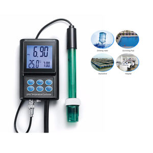 เครื่องวัดค่า PH ORP MV CO2แบบดิจิตอล,2-In-1ขนาดตู้ปลา0.00 ~ 14.00PH - Product Image 1