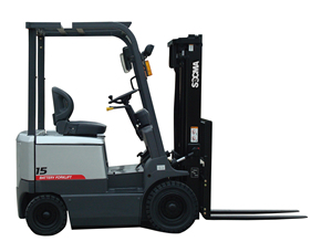 Carretilla elevadora de GLP de gasolina eléctrica diésel de 1,5 toneladas y 3m a la venta en Aleria - Product Image 3
