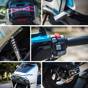 Vélo électrique tout-terrain à double moteur, suspension intégrale, motocross, pneus larges, VTT électrique 5000W Zonsen - Product Image 5