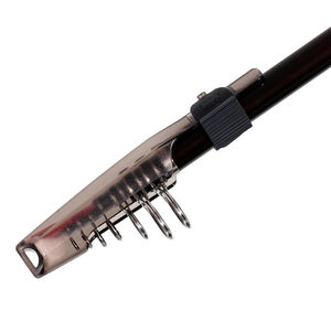 Canne à pêche Shimano 2019 pour la pêche en mer, action moyenne rapide, guides en acier inoxydable, noire, pour eau salée - Product Image 1