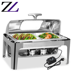 Hotel Catering Buffet attrezzatura <span class=keywords><strong>gastronomica</strong></span> Gastronorm in acciaio inox piatto inserto cibo pentole Gastronome 2 / 1 Gn Pan - Product Image 5