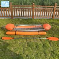 Sac flottant latéral transparent pour siège de kayak en cristal coloré avec kit complet pour la fabrication en mer de Lumark Wonderful, fabriqué en Chine