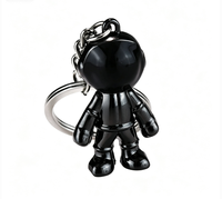 Porte-clés Astronaute Tendance, Pendentif Spaceman Cartoon, Anneau de Clé de Voiture, Breloque de Sac à Dos, Cadeau Créatif