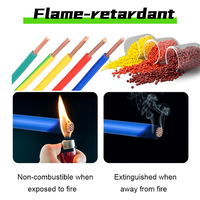 BV-Gebäude draht, 2,5 mm² Kupfer leiter, 450/750V, PVC-isoliert, weit verbreitet in Haus und Industrie