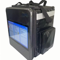 Mochila con pantalla LCD para publicidad en interiores o exteriores, cartelera con Control de aplicaciones móviles, cartelera para caminar Digital de 18,5 pulgadas