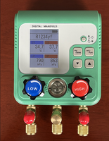Manomètre numérique pour système de climatisation, jauge de pression du réfrigérant, température, fuite