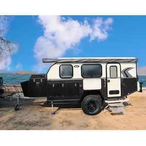 호주 표준 캠핑카 트레일러 하이브리드 karavan 소형 모델 하이브리드 오프로드 캐러밴 판매