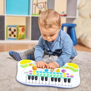 Cartoon Animal Musical Multifunction <b>Keyboard</b> <b>Electronic</b> <b>Keyboard</b> Toy Piano for Kids - Product Image 6