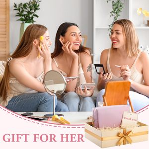 Nueva Bolsa de Cosméticos Portátil de Viaje con Logotipo Personalizado, Bolsa de Aseo de Gran Capacidad con Cierre, Impermeable, Linda Bolsa de Maquillaje de PU - Product Image 6