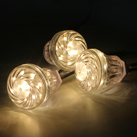 Pixels LED numériques RVB à émission lumineuse à 360 degrés, adressables, de 60 mm de diamètre, DC24V