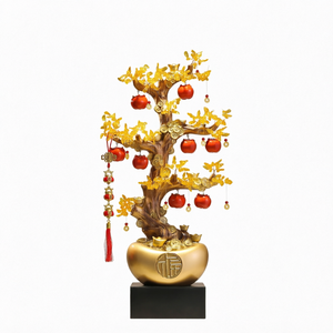 Árbol de la Fortuna para Decoración de Suelos, Adorno para Entrada de Oficina, Regalo de Inauguración de Casa o Negocio, Decoración para el Hogar que Atrae la Riqueza - Product Image 1