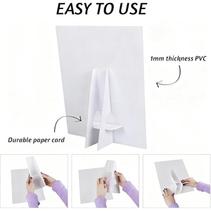 Panneau personnalisé pour photomaton avec support, kit d'accessoires pour photomaton, lèvres amusantes, lunettes, chapeaux pour décorations de mariage, de remise de diplôme, de bal de promo et de fête - Product Image 4