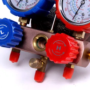 Factory Direct Air Conditioner Refrigeration Manifold Gauge Set Refrigerant Pressure Gauge