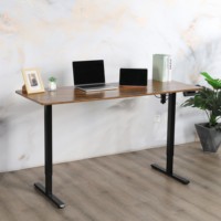 Vente en gros Nouveau design Bureau de jeu moderne noir et blanc pour bureau à domicile Table d'ordinateur personnalisée avec ports USB