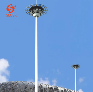 عمود إضاءة ليد 15 متر 25 متر 30 متر ارتفاع الصاري في المطار لكرة القدم عمود إضاءة ليد - Product Image 3