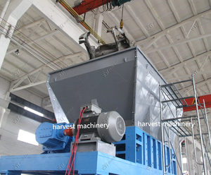 Broyeur industriel entièrement automatique pour déchets solides, plastique, métal, broyeur de fibres de bois, broyeur à <span class=keywords><strong>2</strong></span> arbres - Product Image 6