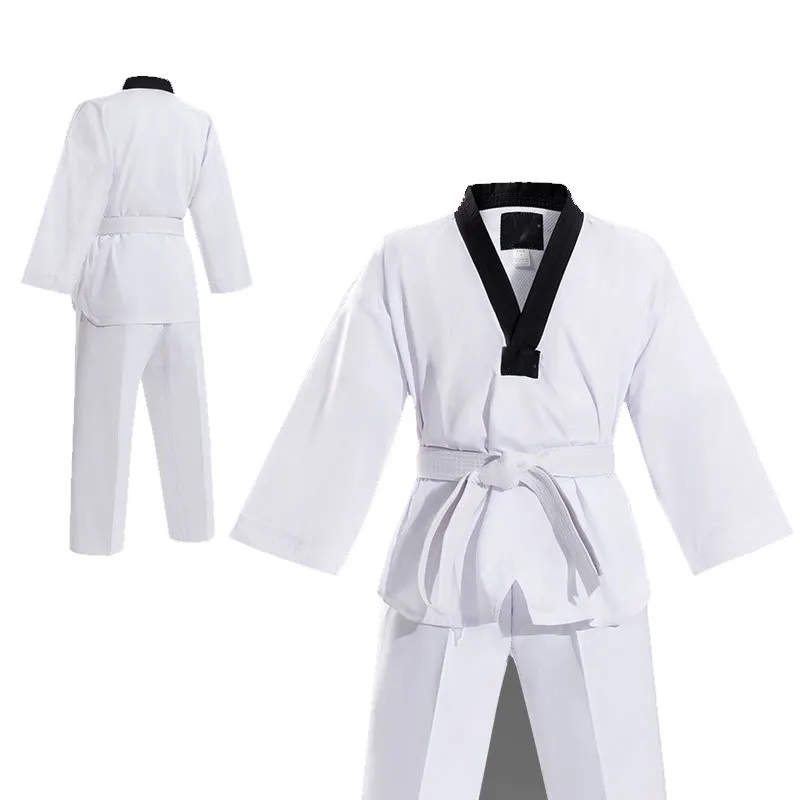 Factory wholesale kids adult karate taekwondo uniforms