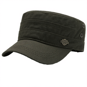 Gorra de Béisbol de Lona para Hombre, Diseño Deportivo, Color Sólido, 6 Paneles, Personalizable al por Mayor - Product Image 4
