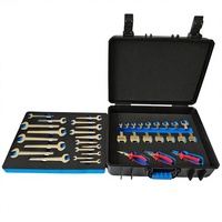 Ensemble d'outils anti-explosion et anti-étincelles en acier au carbone Oak Brand, 38 pièces, clés et pinces de qualité industrielle, fabriqués à la main, avec mallette rigide, OEM, garantie 2 ans