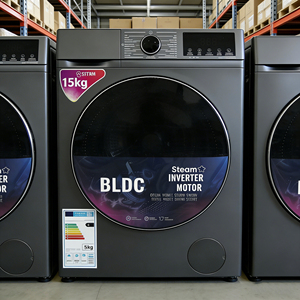 Vente directe d'usine, <span class=keywords><strong>lave</strong></span>-<span class=keywords><strong>linge</strong></span> automatique électrique à chargement frontal de 15 kg, moteur BLDC, lavage rapide/lavage à la vapeur/nettoyage du tambour, EU <span class=keywords><strong>A</strong></span>++ - Product Image 5