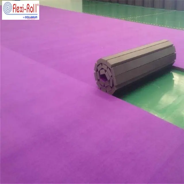 Dollamur Flexi Roll No Shed nessuna pillola tappetino da ginnastica artistica senza elettricità statica tappetino da ginnastica da Cheerleading