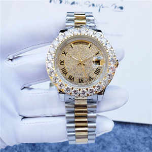 2025 montre mécanique de luxe haut de gamme pour hommes dîner classique montre mécanique de luxe cloutée de diamants - Product Image 3