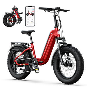 Vélo <span class=keywords><strong>pliant</strong></span> électrique rouge F008 de 20 roues, cadre en acier 1500W, vélo <span class=keywords><strong>pliant</strong></span> électrique Dirt Folding Ebike Mini Size Hybrid E Bike - Product Image 1