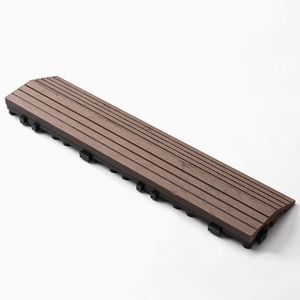 Perfil de Borde para Piso Elevado de WPC Gris de 30*7.5*2.3cm - Product Image 4