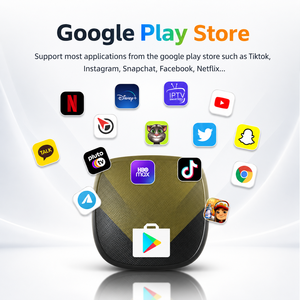 กล่องแอนดรอยด์ 13 CarPlay AI Box Qualcomm Octa Core 4G SIM Wireless CarPlay <span class=keywords><strong>Android</strong></span> <span class=keywords><strong>Auto</strong></span> GPS ดาวน์โหลดแอป 8+128GB สำหรับรถยนต์ที่มี CarPlay แบบใช้สาย - Product Image 3