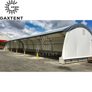 Abri pour bétail de 6 m x 6 m, tente de stockage de foin portable, tente pour animaux, abri pour chevaux - Product Image 1