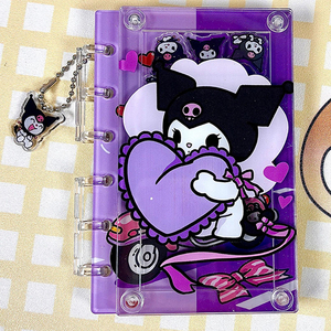 Tùy Chỉnh Acrylic Lắc Máy Tính Xách Tay Kawaii Phim Hoạt Hình Tự Làm Trong Suốt Bìa Loose-Leaf Dễ Thương Cá Nhân Acrylic Collector Cuốn Sách - Product Image 4