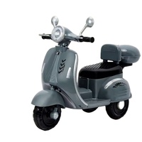 Moto électrique pour enfants de 3 à 8 ans, design Vespa, nouvelle conception, mini quad à pédales