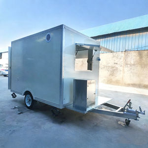 Entrepreneurial Mobile Commercial Catering <b>Cart</b> <b>for</b> <b>Coffee</b> Milk Drinks Ice Cream <b>Sales</b> Stainless Steel Construction 2-Year - Product Image 4