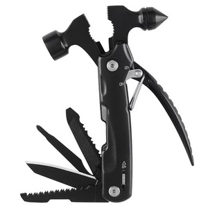 Multi-functional Combination <b>Tool</b> Pliers Hammer Claw Mini Survival Outdoor Folding Knife Saw Vehicle Window Breaker Rescue - Product Image 2